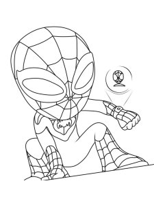 Spidey and His Amazing Friends coloring page 21 - Free printable