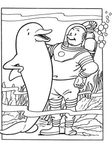 Spike and Suzy coloring page 2 - Free printable