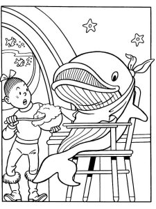 Spike and Suzy coloring page 4 - Free printable