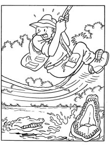 Spike and Suzy coloring page 6 - Free printable