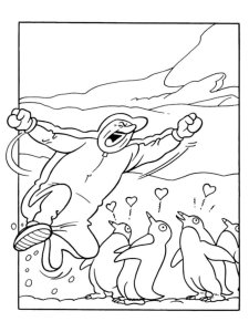 Spike and Suzy coloring page 8 - Free printable