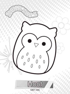 Squishmallows coloring page 2 - Free printable