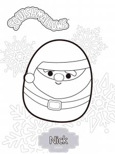 Squishmallows coloring page 25 - Free printable