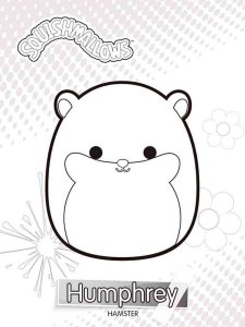 Squishmallows coloring page 3 - Free printable