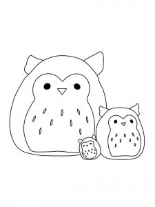 Squishmallows coloring page 39 - Free printable