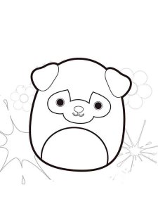 Squishmallows coloring page 6 - Free printable