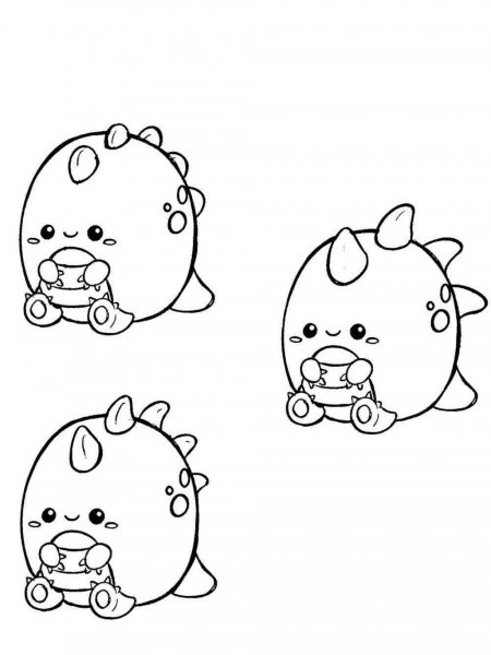 Squishmallows Coloring Pages