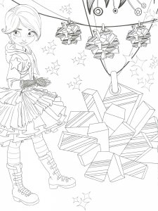 Star Darlings coloring page 5 - Free printable