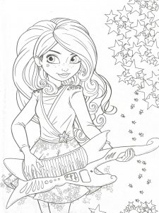Star Darlings coloring page 8 - Free printable