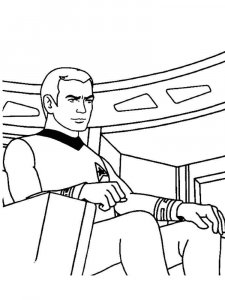Star Trek coloring page 12 - Free printable