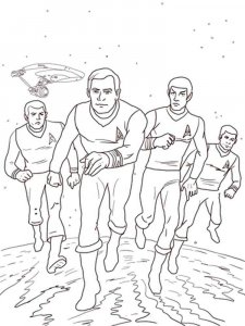 Star Trek coloring page 15 - Free printable