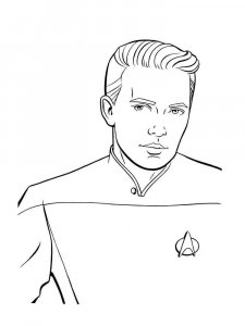 Star Trek coloring page 2 - Free printable