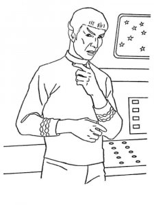 Star Trek coloring page 5 - Free printable