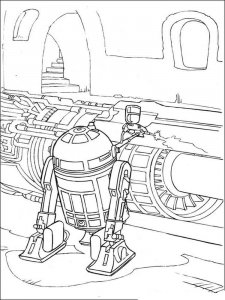 Star Wars coloring page 23 - Free printable