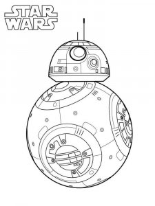Star Wars coloring page 3 - Free printable