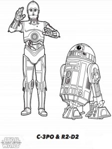 Star Wars coloring page 51 - Free printable