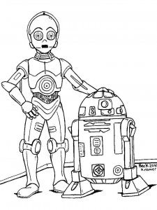 Star Wars coloring page 89 - Free printable