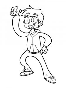 Star vs. the Forces of Evil coloring page 10 - Free printable