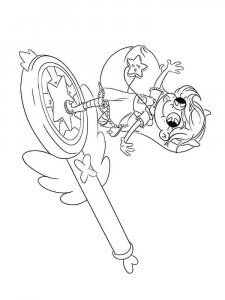 Star vs. the Forces of Evil coloring page 7 - Free printable
