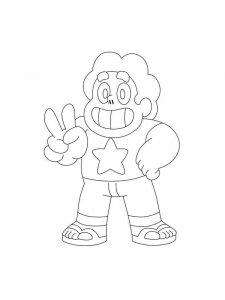 Steven Universe coloring page 1 - Free printable