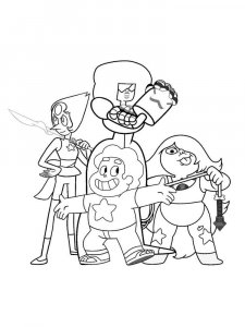 Steven Universe coloring page 21 - Free printable