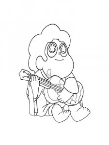 Steven Universe coloring page 37 - Free printable