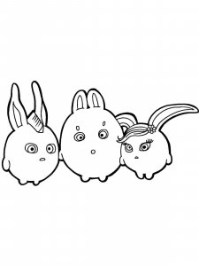 Sunny Bunnies coloring page 11 - Free printable
