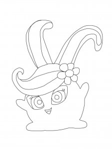 Sunny Bunnies coloring page 16 - Free printable