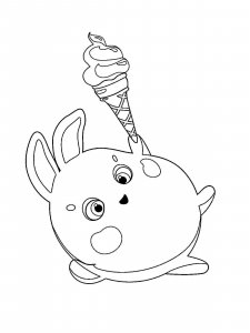Sunny Bunnies coloring page 2 - Free printable