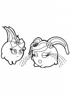 Sunny Bunnies coloring page 6 - Free printable