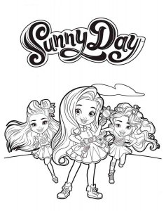 Sunny Day coloring page 26 - Free printable