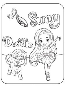 Sunny Day coloring page 7 - Free printable