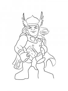 Super Hero Squad coloring page 14 - Free printable