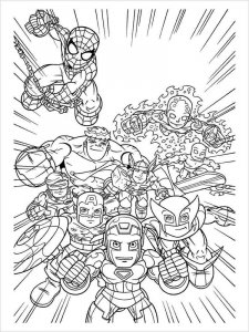 Super Hero Squad coloring page 3 - Free printable