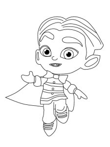 Super Monsters coloring page 1 - Free printable