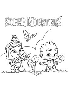 Super Monsters coloring page 21 - Free printable