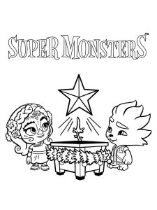 Super Monsters coloring page 22 - Free printable