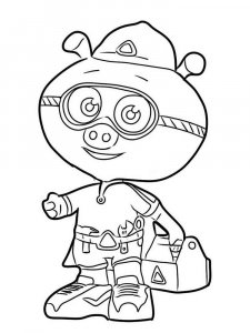 Super Why coloring page 1 - Free printable