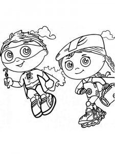 Super Why coloring page 12 - Free printable