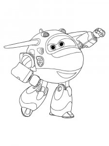 Super Wings coloring page 16 - Free printable