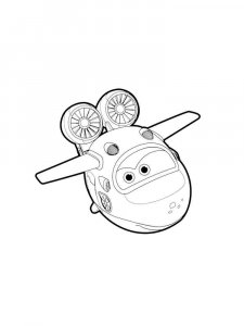 Super Wings coloring page 17 - Free printable