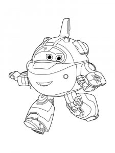 Super Wings coloring page 19 - Free printable
