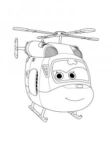 Super Wings coloring page 24 - Free printable
