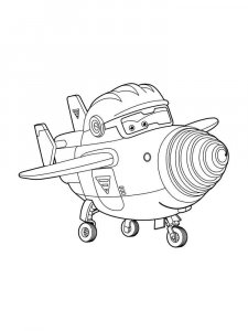 Super Wings coloring page 28 - Free printable
