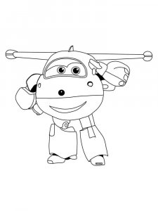 Super Wings coloring page 30 - Free printable