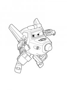 Super Wings coloring page 33 - Free printable