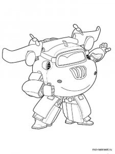 Super Wings coloring page 5 - Free printable