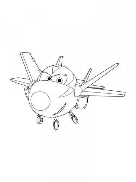 Super Wings coloring pages