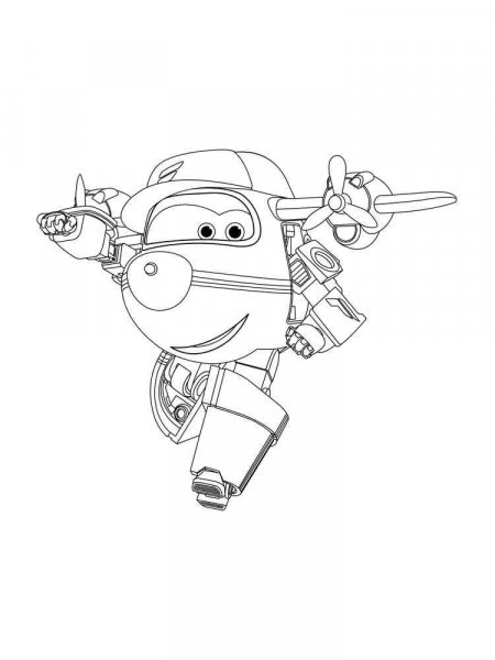 Super Wings coloring pages