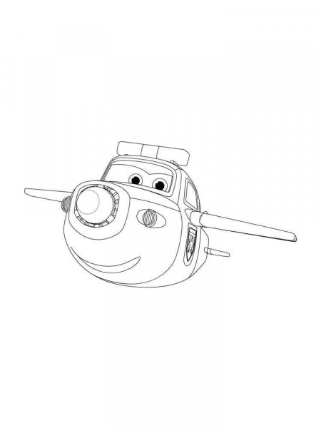 Super Wings coloring pages